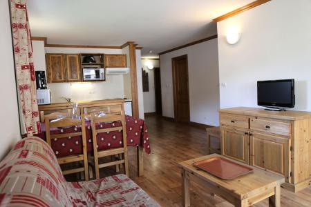 Skiverleih 4-Zimmer-Appartment für 6 Personen (16) - Le Clos d'Aussois - Aussois - Wohnzimmer