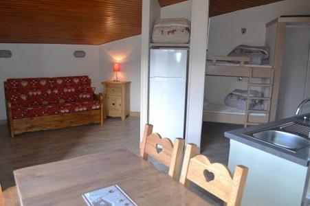 Rent in ski resort Studio sleeping corner 4 people (5) - Les Chalets de la Pyramide - Aussois - Living room