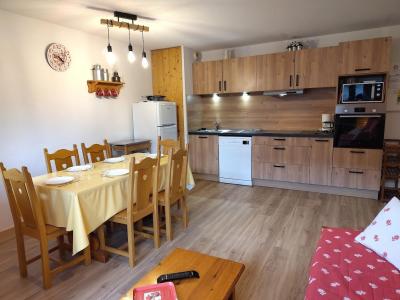 Skiverleih 3-Zimmer-Appartment für 6 Personen (411) - Résidence la Combe III - Aussois - Wohnzimmer