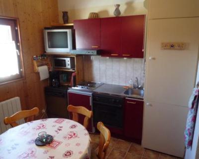 Rent in ski resort 2 room apartment 4 people (203) - Résidence Le Genevray - Aussois - Kitchen