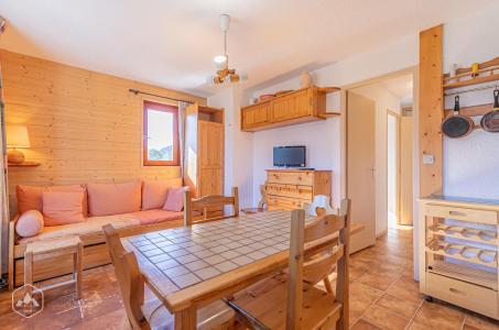 Rent in ski resort 2 room apartment cabin 4 people (114) - Résidence Le Genevray - Aussois - Living room
