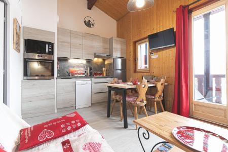 Ski verhuur  (209) - Résidence Le Genevray - Aussois - Woonkamer