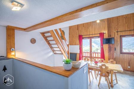 Skiverleih 3 Zimmer Maisonettewohnung für 6 Personen (201) - Résidence Les Fleurs - Aussois - Appartement