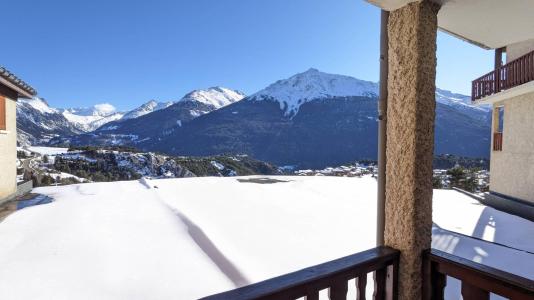 Vakantie in de bergen Appartement 2 kamers 4 personen (127) - Résidence Les Fleurs - Aussois - Buiten winter