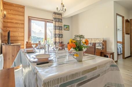 Rent in ski resort 2 room apartment sleeping corner 6 people (004) - Résidence les Sports - Aussois - Living room