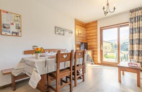 Rent in ski resort 2 room apartment sleeping corner 6 people (004) - Résidence les Sports - Aussois - Living room