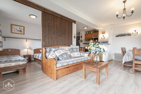 Rent in ski resort 3 room apartment 6 people (010) - Résidence les Sports - Aussois - Living room