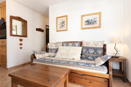 Ski verhuur Appartement 3 kamers 6 personen (007) - Résidence les Sports - Aussois - Woonkamer