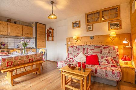 Skiverleih Studio Schlafnische 4 Personen (STS10) - Résidence St Sébastien 2 - Aussois - Wohnzimmer