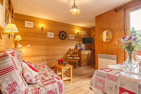Skiverleih Studio Schlafnische 4 Personen (STS10) - Résidence St Sébastien 2 - Aussois - Wohnzimmer