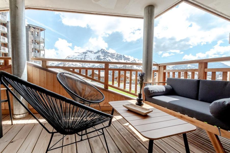 Wynajem na narty Apartament 3 pokojowy 7 osób (104) - Arietis - Avoriaz - Balkon