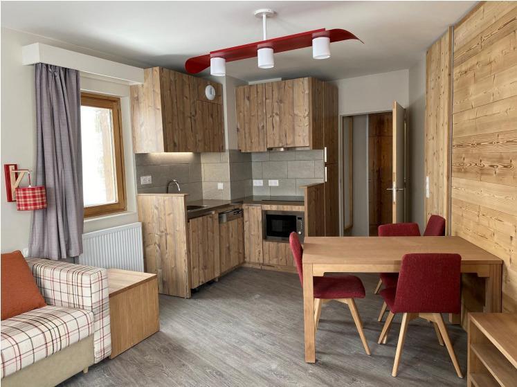 Ski verhuur Appartement 2 kamers 5 personen (001) - Arietis - Avoriaz - Woonkamer