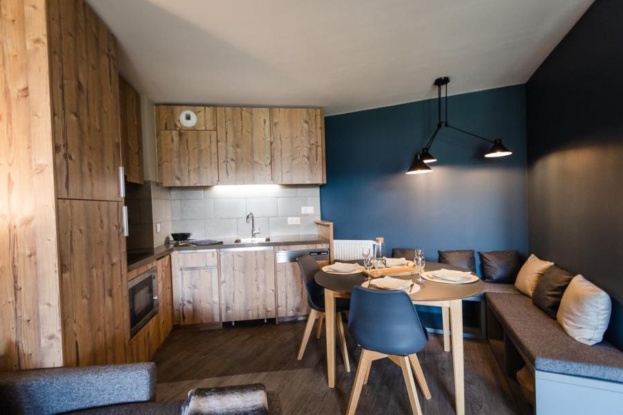 Ski verhuur Appartement 3 kamers 7 personen (104) - Arietis - Avoriaz - Woonkamer