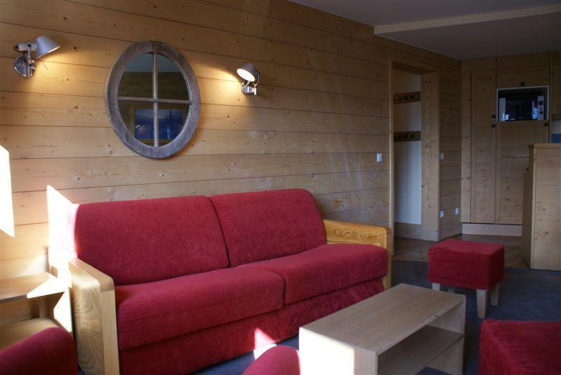 Ski verhuur Appartement 4 kamers 8 personen (608) - Aster - Avoriaz - Woonkamer