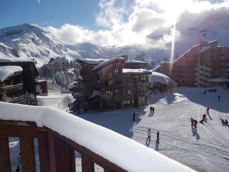 Ski verhuur Appartement 3 kabine kamers 6 personen (303) - Elinka - Avoriaz - Terras