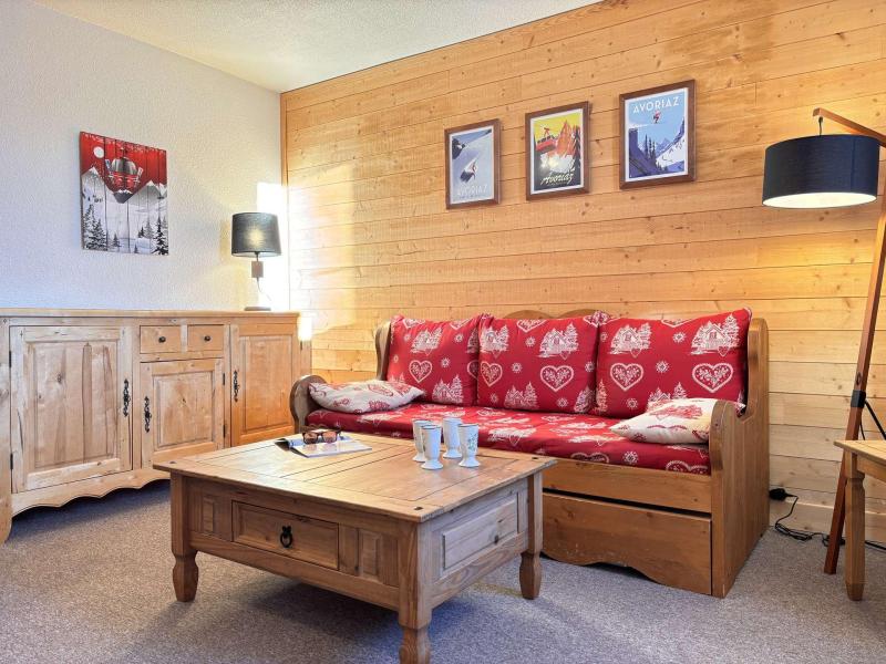 Rent in ski resort 2 room apartment 4 people (513) - Fontaines Blanches - Avoriaz - Living room