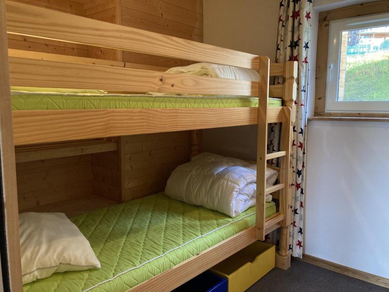 Skiverleih 3 Zimmer Maisonettewohnung für 5 Personen (501) - Fontaines Blanches - Avoriaz - Offener Schlafbereich