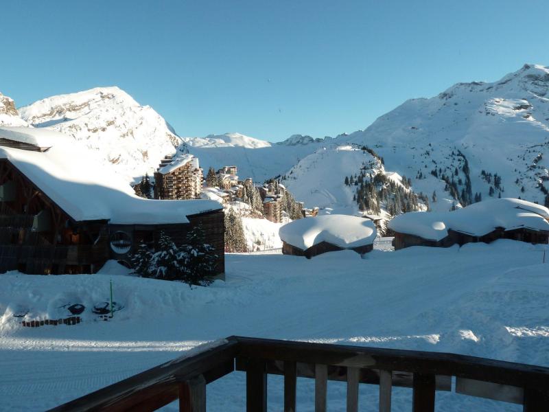 Rent in ski resort 2 room apartment 4 people (404) - Hôtel de la Falaise - Avoriaz - Balcony