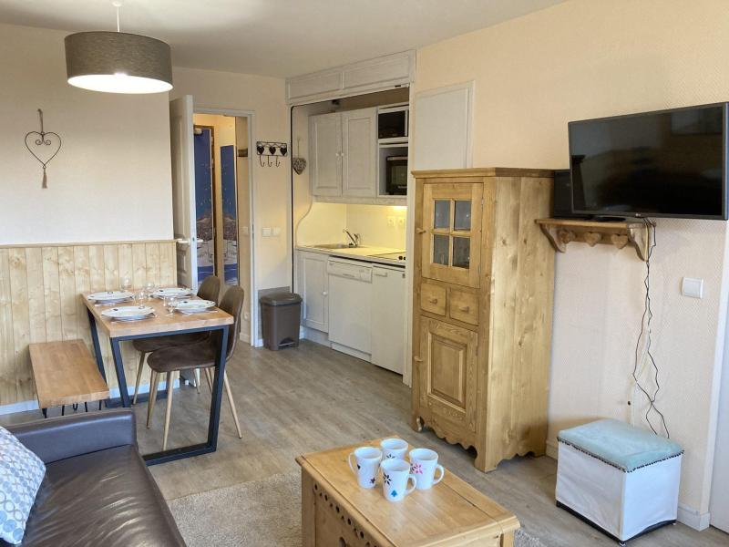 Skiverleih 2-Zimmer-Appartment für 4 Personen (404) - Hôtel de la Falaise - Avoriaz - Wohnzimmer