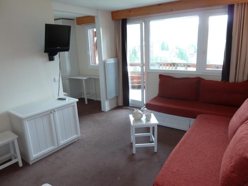 Skiverleih 2-Zimmer-Appartment für 5 Personen (604) - Hôtel de la Falaise - Avoriaz - Wohnzimmer