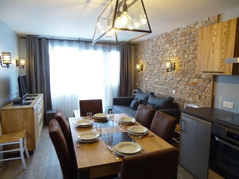 Rent in ski resort 3 room apartment 6 people (301) - Hôtel de la Falaise - Avoriaz - Living room