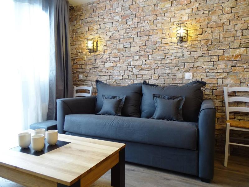 Rent in ski resort 3 room apartment 6 people (301) - Hôtel de la Falaise - Avoriaz - Living room