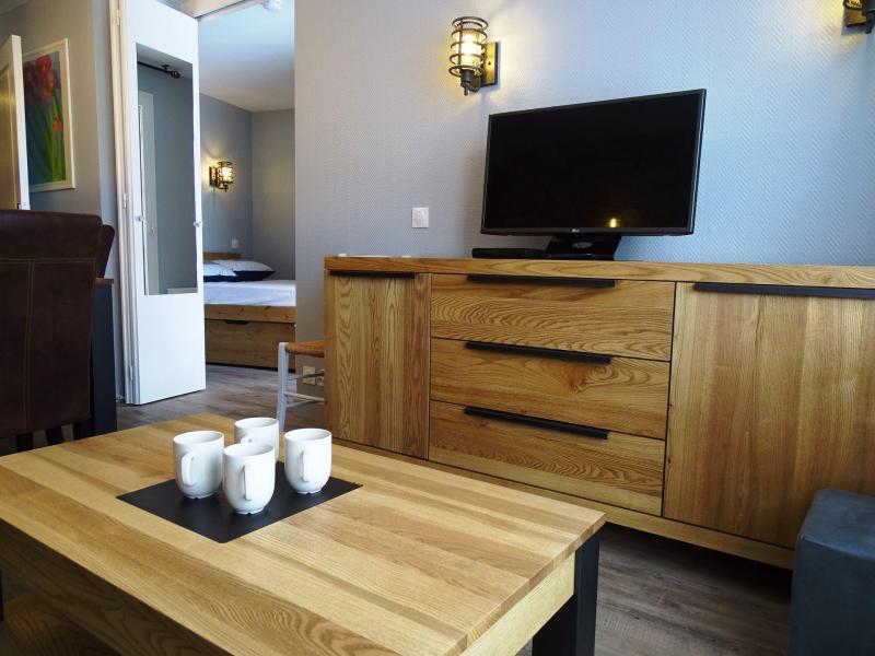 Skiverleih 3-Zimmer-Appartment für 6 Personen (301) - Hôtel de la Falaise - Avoriaz - Wohnzimmer