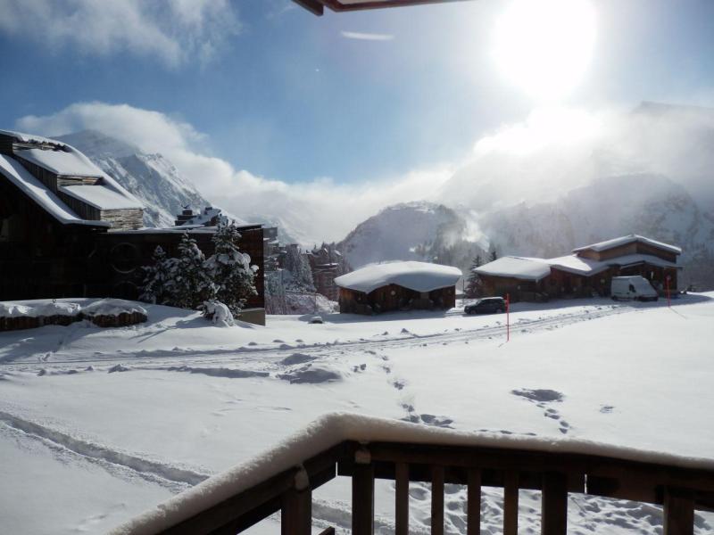 Wynajem na narty Apartament 2 pokojowy 5 osób (204) - Hôtel de la Falaise - Avoriaz - Balkon