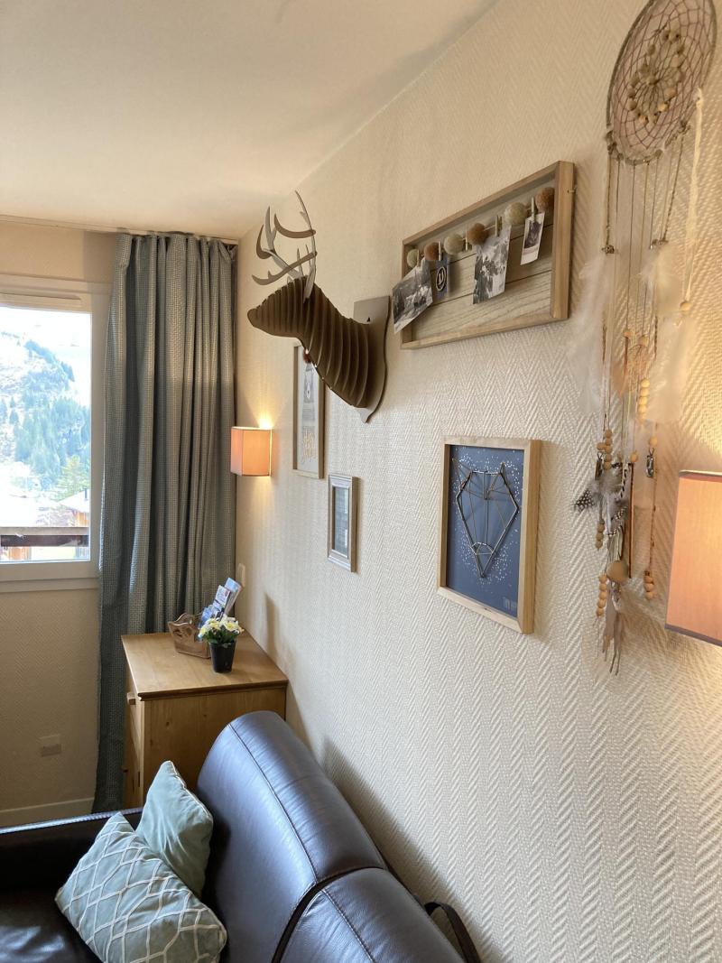 Ski verhuur Appartement 2 kamers 4 personen (404) - Hôtel de la Falaise - Avoriaz - Woonkamer