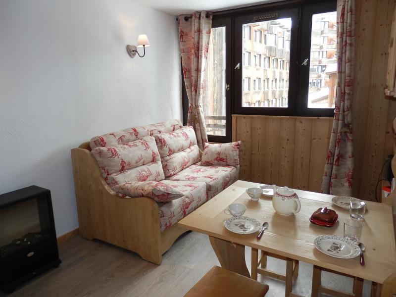 Skiverleih 2-Zimmer-Appartment für 4 Personen (206) - Portes du Soleil - Avoriaz - Wohnzimmer