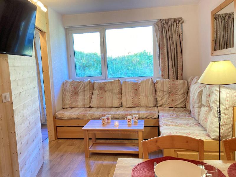 Rent in ski resort 2 room apartment 4 people (411) - Résidence Alpages I - Avoriaz - Living room