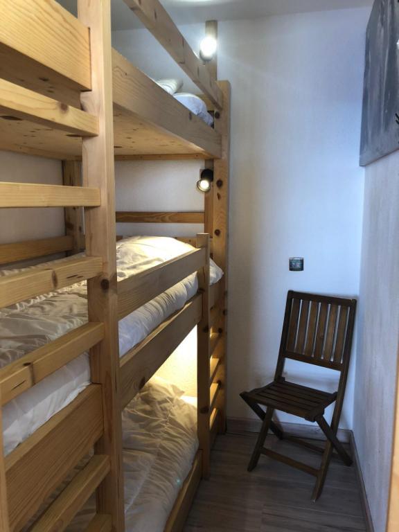 Ski verhuur Appartement 2 kamers 5 personen (916) - Résidence Alpages I - Avoriaz - Stapelbedden