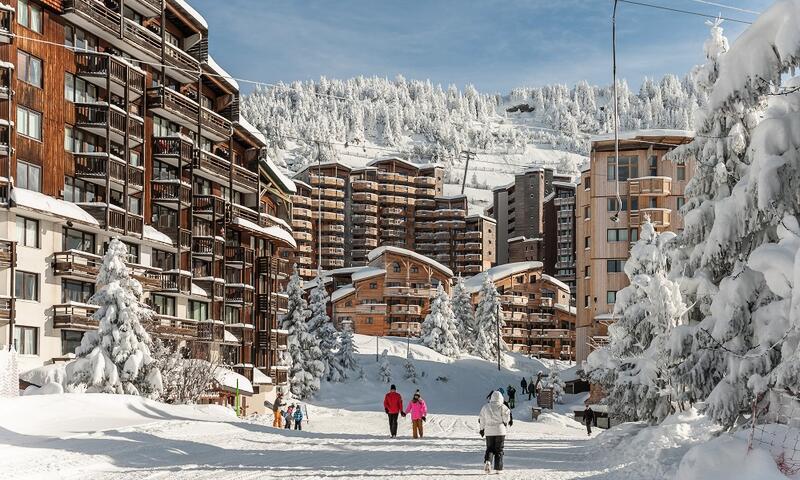 Каникулы в горах Résidence Arietis - Atria-Crozats - MH - Avoriaz - зимой под открытым небом