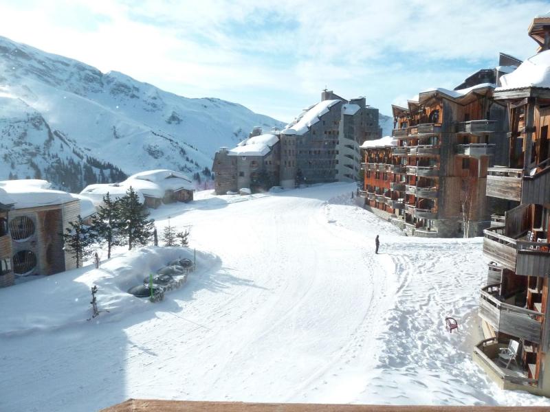 Rent in ski resort 2 room apartment 4 people (411) - Résidence Chapka - Avoriaz - Balcony