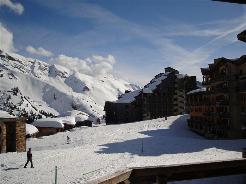 Rent in ski resort 3 room apartment 7 people (310) - Résidence Chapka - Avoriaz - Balcony