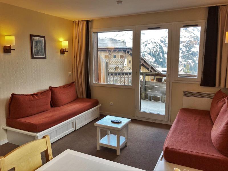 Rent in ski resort 3 room apartment 7 people (410) - Résidence Chapka - Avoriaz - Living room