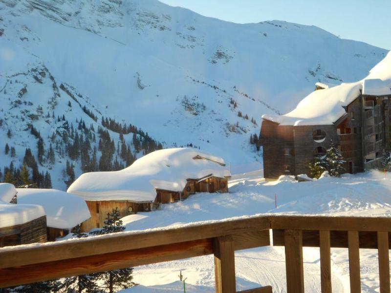 Rent in ski resort 3 room apartment 7 people (510) - Résidence Chapka - Avoriaz - Balcony