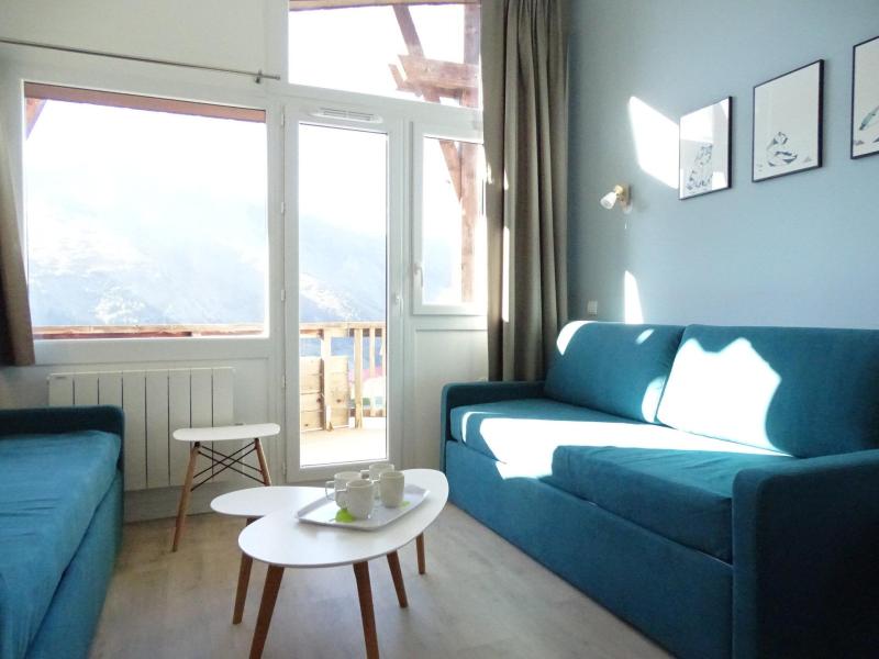 Rent in ski resort 3 room apartment 7 people (510) - Résidence Chapka - Avoriaz - Living room