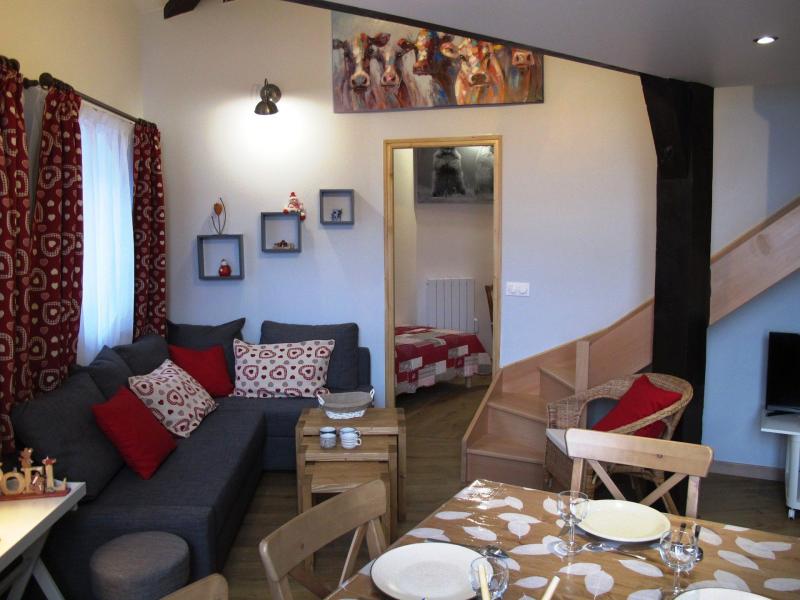 Rent in ski resort 3 room duplex apartment 8 people (309) - Résidence Chapka - Avoriaz - Living room