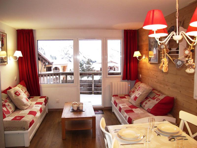 Skiverleih 3-Zimmer-Appartment für 7 Personen (310) - Résidence Chapka - Avoriaz - Wohnzimmer