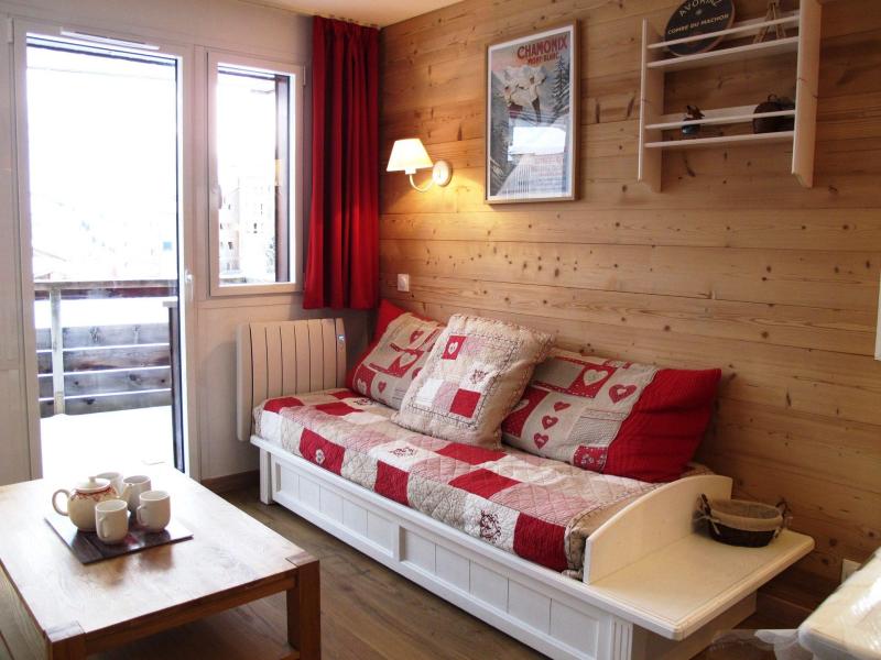 Skiverleih 3-Zimmer-Appartment für 7 Personen (310) - Résidence Chapka - Avoriaz - Wohnzimmer