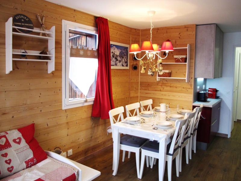 Skiverleih 3-Zimmer-Appartment für 7 Personen (310) - Résidence Chapka - Avoriaz - Wohnzimmer