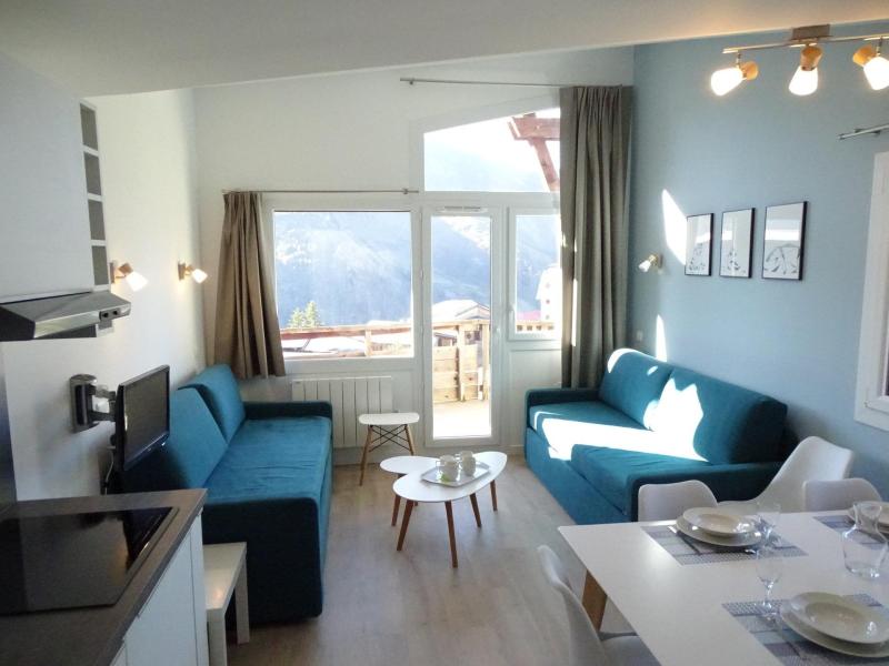 Skiverleih 3-Zimmer-Appartment für 7 Personen (510) - Résidence Chapka - Avoriaz - Wohnzimmer