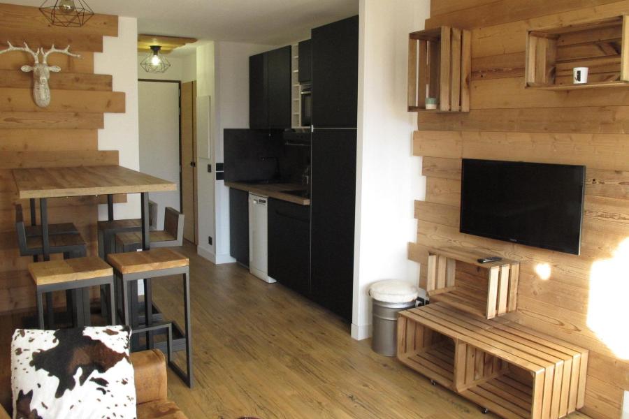 Ski verhuur Appartement 2 kamers 4 personen (211) - Résidence Chapka - Avoriaz - Woonkamer