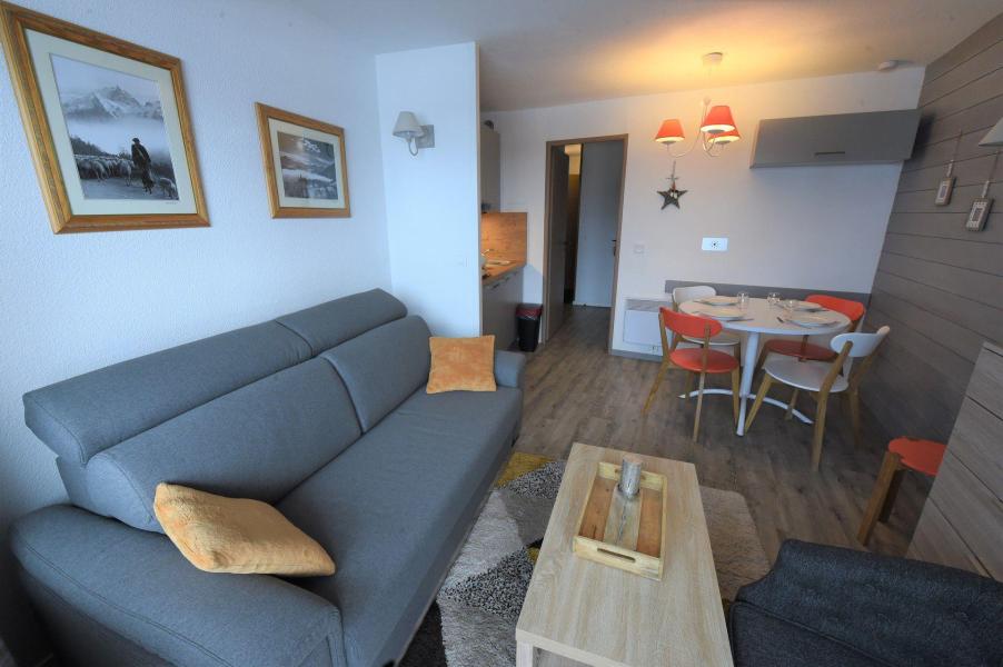 Rent in ski resort 2 room apartment 4 people (221) - Résidence Douchka - Avoriaz - Living room