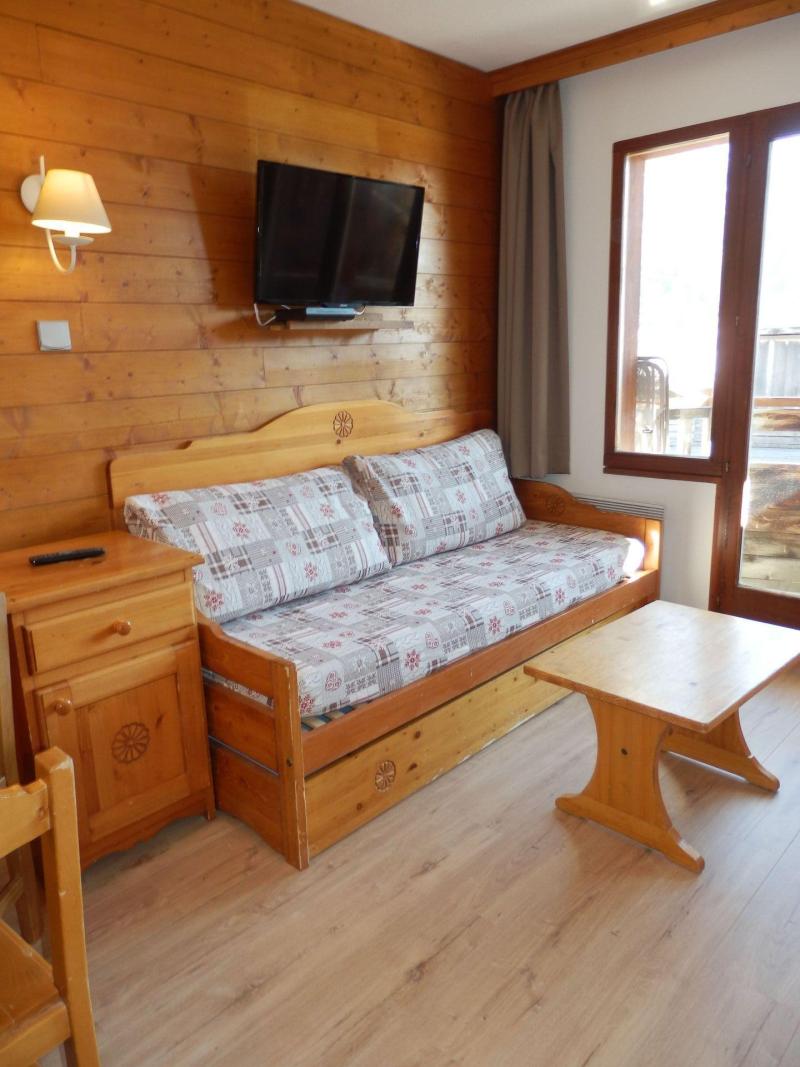 Skiverleih 2-Zimmer-Appartment für 4 Personen (223) - Résidence Douchka - Avoriaz - Wohnzimmer