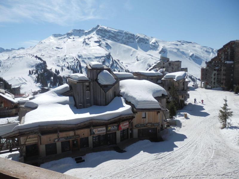 Skiverleih 2-Zimmer-Appartment für 4 Personen (406) - Résidence Douchka - Avoriaz - Balkon