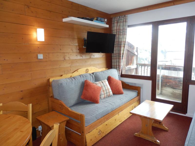 Skiverleih 2-Zimmer-Appartment für 4 Personen (406) - Résidence Douchka - Avoriaz - Wohnzimmer