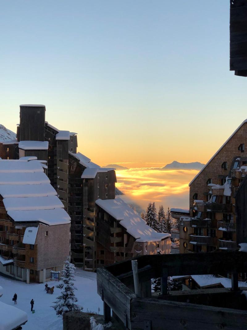 Skiverleih 2-Zimmer-Appartment für 5 Personen (718) - Résidence Douchka - Avoriaz - Balkon