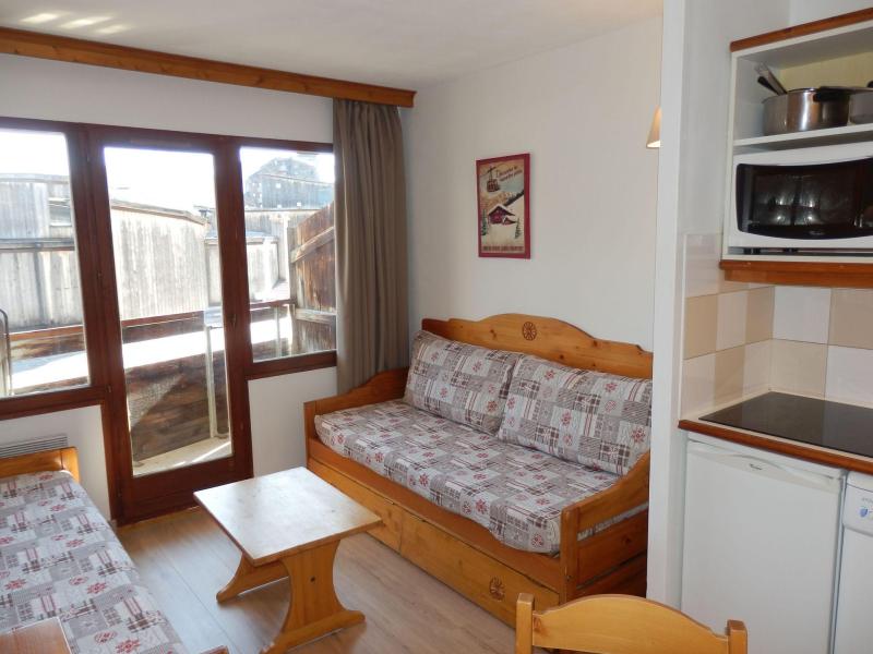 Ski verhuur Appartement 2 kamers 4 personen (223) - Résidence Douchka - Avoriaz - Woonkamer